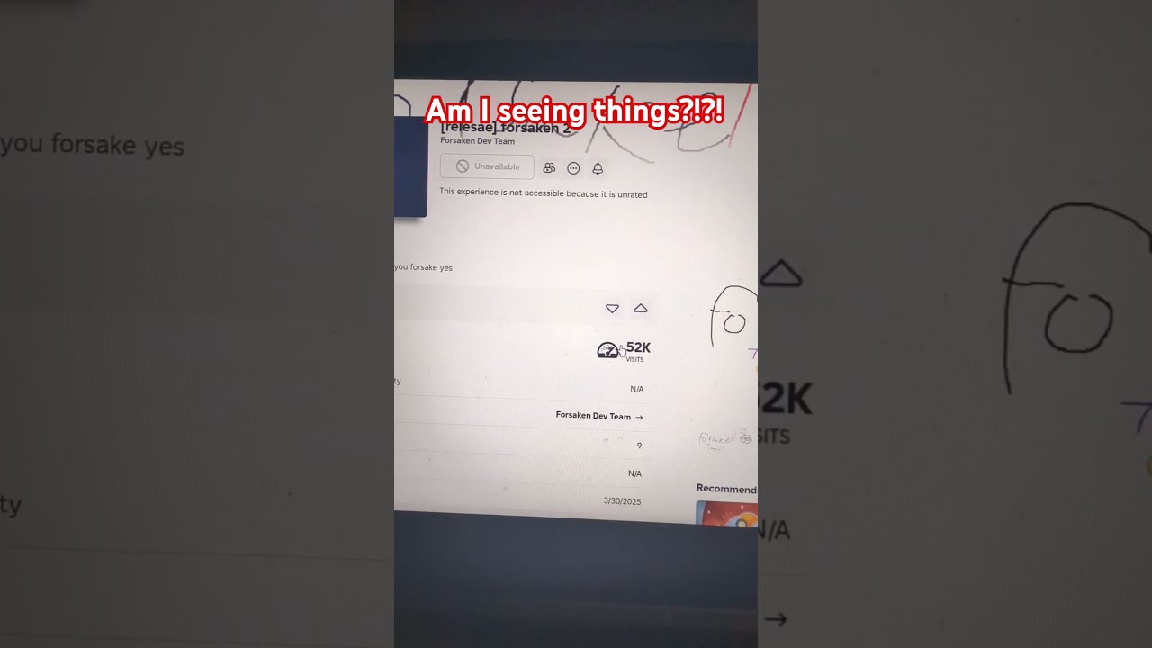 FORSAKEN 2 RELEASE Roblox Forsaken Aprilfoolday