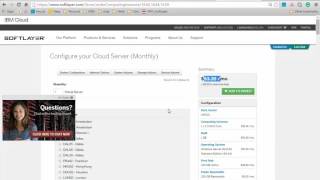 How to Create IBM softlayer VM order