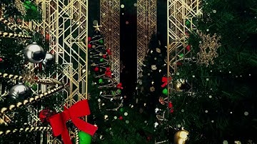 gatsby style christmas trees 3d loop video mediu #short# #chrismas