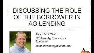 Discussing the Role of the Borrower in Ag Lending