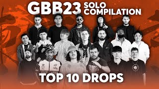 TOP 10 DROPS 🔊🔥 Solo | GRAND BEATBOX BATTLE 2023: WORLD LEAGUE