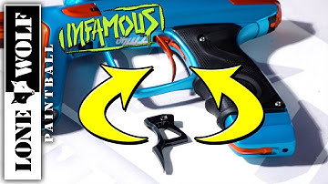 How to Install Infamous Luxe TM40 Nighthawk Trigger | Lone Wolf Paintball