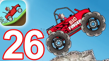 Hill Climb Racing - BIG FINGER - Part 26 - Gameplay Walkthrough Video (iOS Android)
