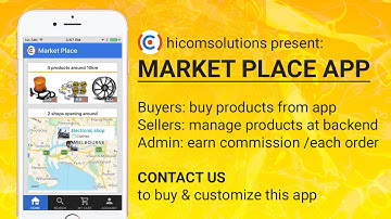 Market Place iOS App Source Code for Sale - The Best App HICOMSOLUTIONS