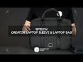 Sptech creator laptop sleeve  laptop bag  scandinavian photo