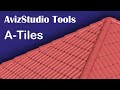 Avizstudiotools  atiles script v 262  3ds max  for roof tiles