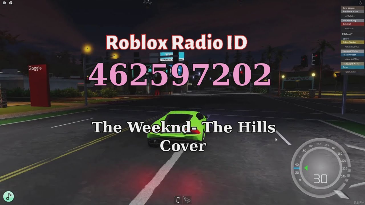 T H E H I L L S B Y T H E W E E K N D R O B L O X I D Zonealarm Results - the pledge song id on roblox