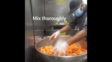 Game day baked sweet potatoes