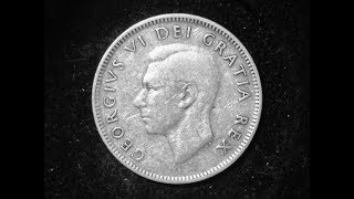 This video talks about the mintage and value of 1951 quarter from
canada. portrait in left profile george vi is surrounded with
inscription "...