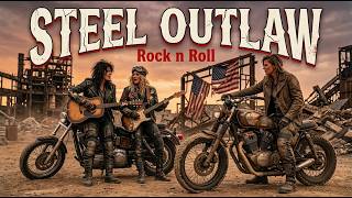 STEEL OUTLAW 🎸 Rust &amp; Fury Sisters ⚡ Twilight Ride Rock Anthem #steeloutlawrock #rock