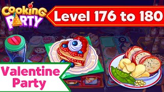 Cooking Party : Truck 6 - Valentine Party (Level 176 to 180) screenshot 2