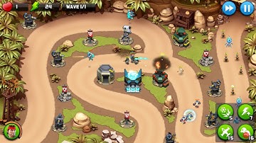 Alien Creeps TD - Level 8-Snake Way - Spec Ops