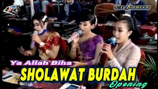 YA ALLAH BIHA - Sholawat Burdah (Talu Burdah)   Lirik - Campursari Jowo Gending Pambuko - Cs Boasta