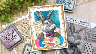How to Make a Mixed Media Spring Card for Easter!