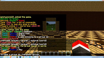 How to use EssentialsGroupManager