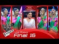 Pranirsha thiyagaraja  manaram raguman    live shows  final 16  the voice teens sl