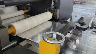 Hot melt coating laminating machine for foam board with aluminum foil for Floor Insulation Material