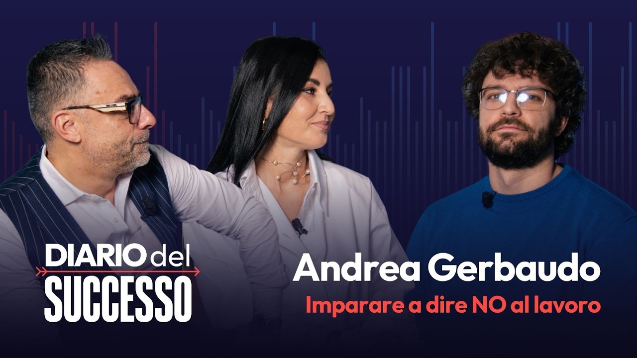 Imparare a dire NO al lavoro: priorità, confini e rispetto – con Andrea Gerbaudo
