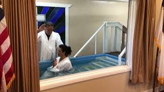 Baptism at Salinas Free will Baptist Church