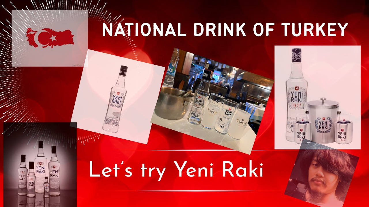 တူရကီရဲ့ရိုးရာယမကာ Yeni Raki သောက်ကြည့်မယ် / National Drink of Turkey Yeni Raki
