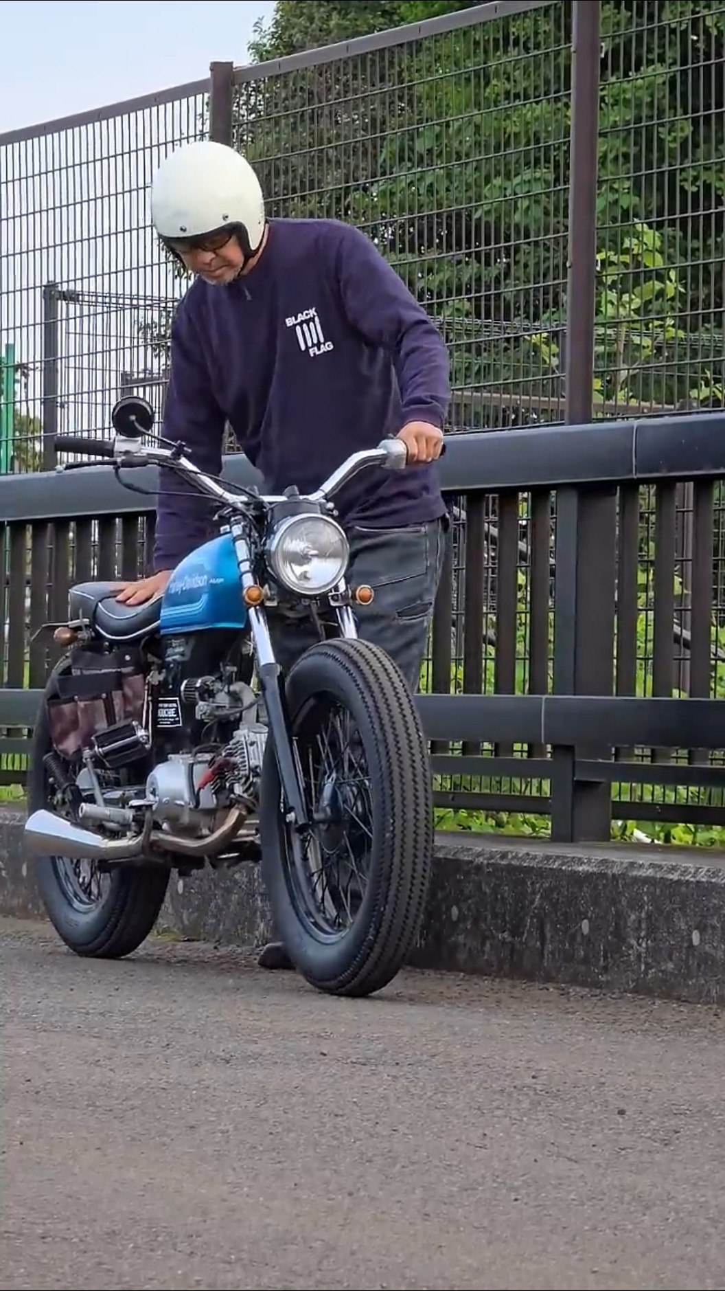 HONDA BENLY CD90 Harley-Davidson Aermacchi Customized motorcycle