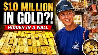 Construction Crew Finds $10 Million in Gold Hidden in Cellar
