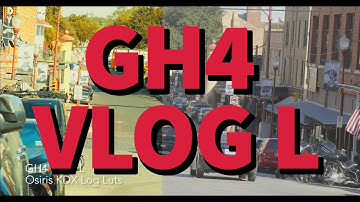 Gh4 Vlog L Test + Color grading  + free VLog L
