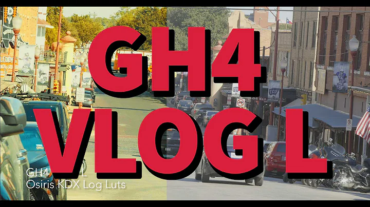 Gh4 Vlog L Test + Color grading  + free VLog L