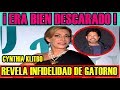CYNTHIA KLITBO confiesa que SE DIVORCIÓ de FRANCISCO GATORNO por que LE FUE INFIEL