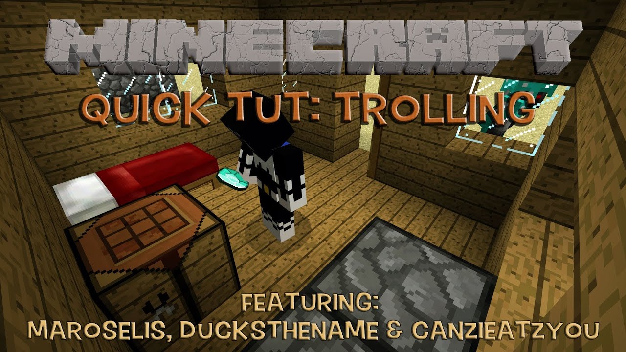 5 Brilliant & Unique Ways to Troll Your Friends in Minecraft - YouTube