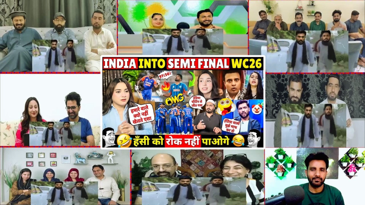 🔥 INDIA QUALIFIED FOR SEMI FINAL OF T20 WORLD CUP 2026 AFTER BEATING WEST INDIES 🤣 PAKISTANI CRYING