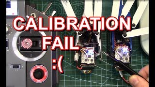 XK K124 Accelerometer Calibration Fail