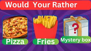 Would You Rather .. ? | Junk Food or Healthy Food Edition @epicplayquiz @QuizBlitz_ #wouldyourather
