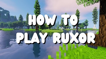 RUXOR.NET - Showcasing how to PLAY!
