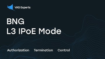 Broadband Network Gateway — L3 IPoE Mode