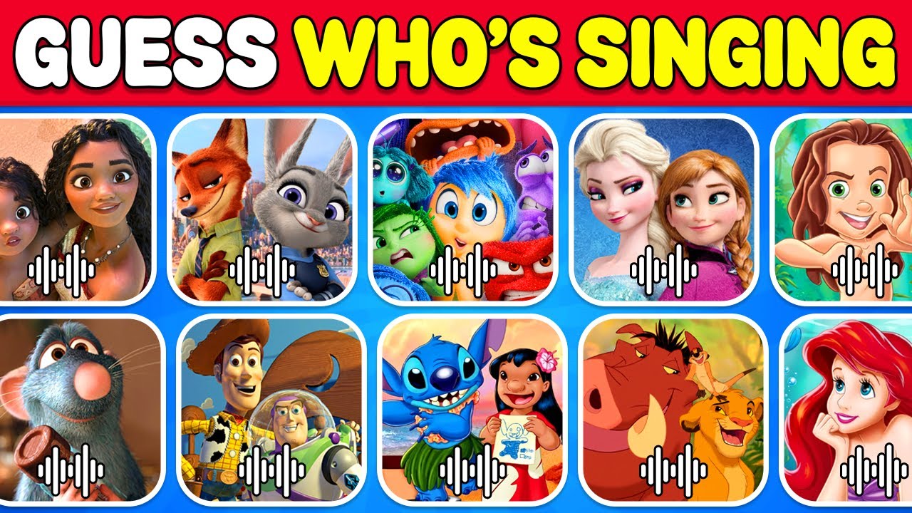 Guess 68 DISNEY Songs 🎙️🌈✨ Zootopia 2, Lilo & Stitch, The Lion King, Elsa