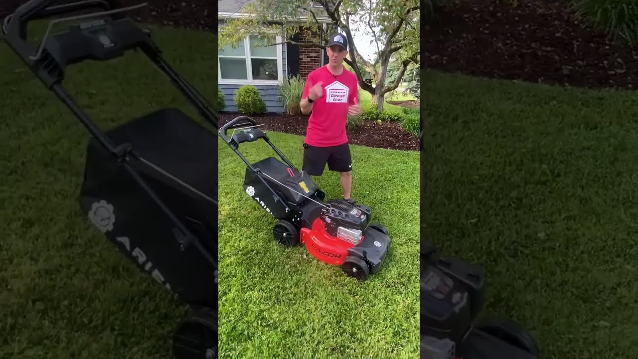 HERE S WHAT I LIKE ABOUT THE ARIENS DUAL BLADE LAWN MOWER