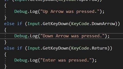 Game Development Using Unity3d : Lecture 8 - Understanding If and else if !! by Code Flow