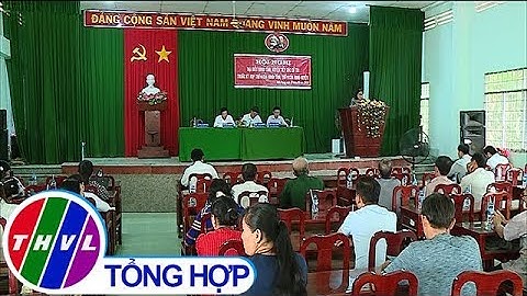 Ông Bùi Văn Nghiêm tiếp xúc cử tri xã Hiếu Phụng, huyện Vũng Liêm
