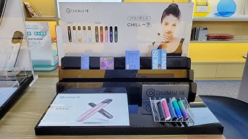 RECHI | Custom Acrylic Retail Display Factory| Counter Acrylic Vape Retail POS/POP Display Stand