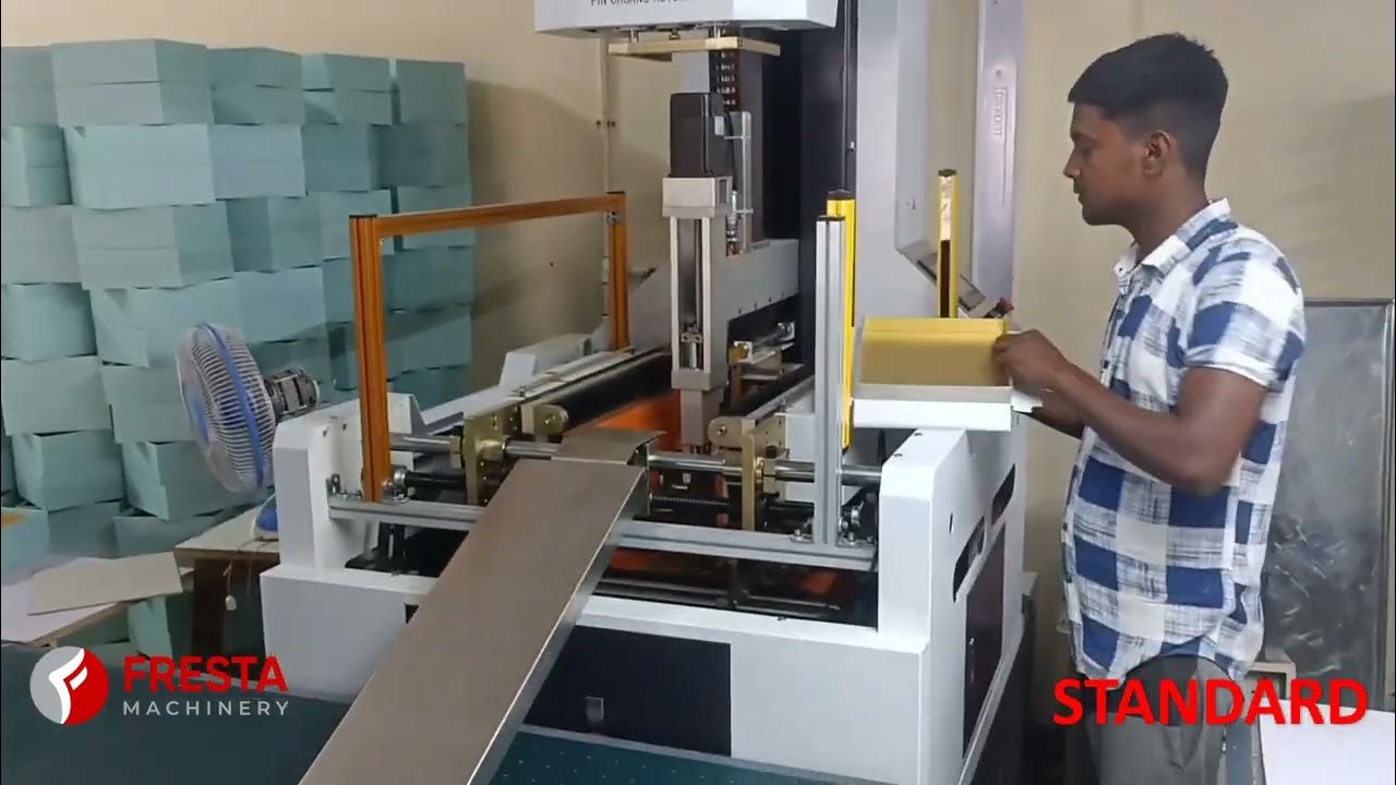 SEMI AUTOMATIC RIGID BOX MAKING MACHINE /SWEET BOX MAKING MACHINE
