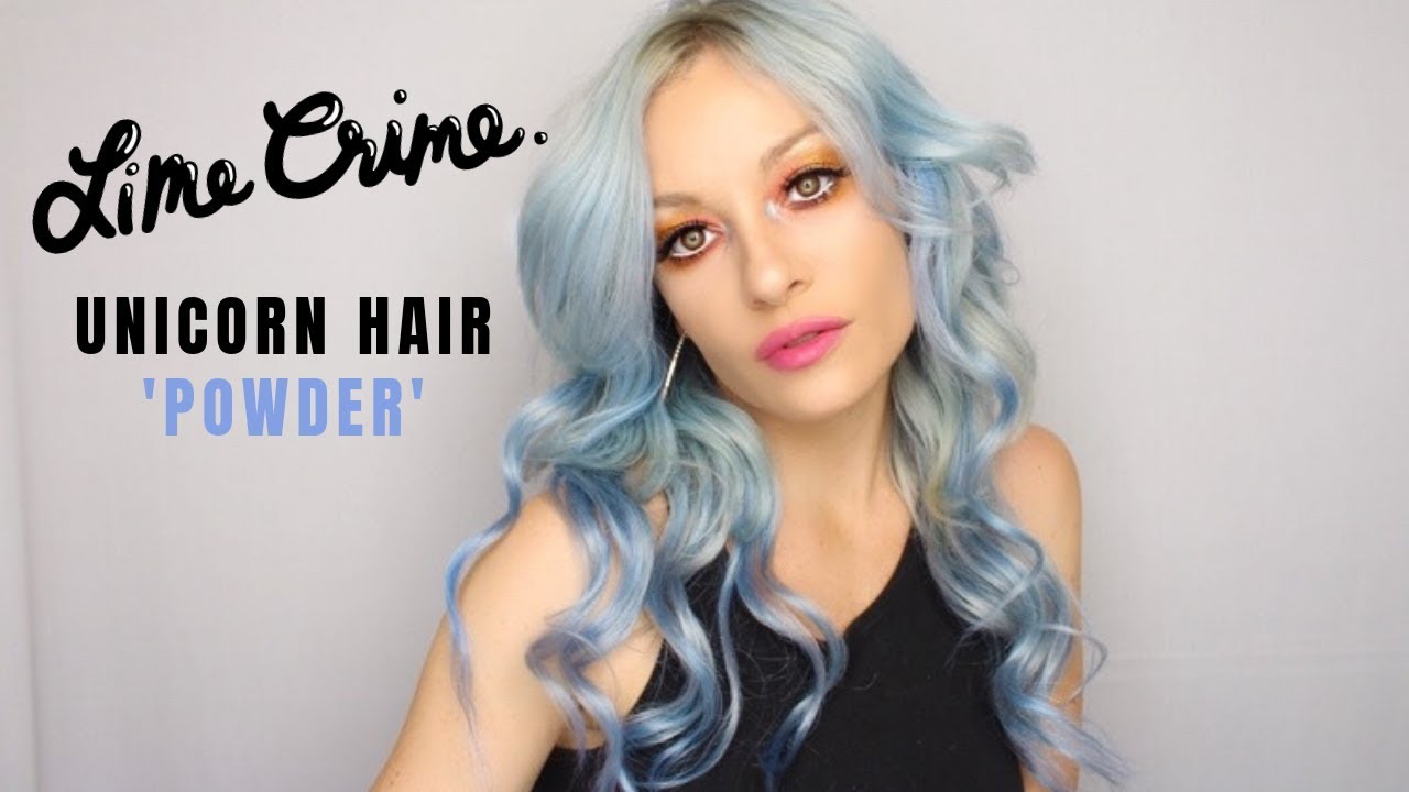 Lime Crime Unicorn Hair 'Powder' | Rachel Yarmosh - Youtube