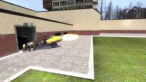Gmod Thruster car