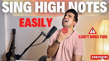 #highnotes Sing high notes easily | What to do if your voice cracks at high notes? 8 Tips | Atul ...