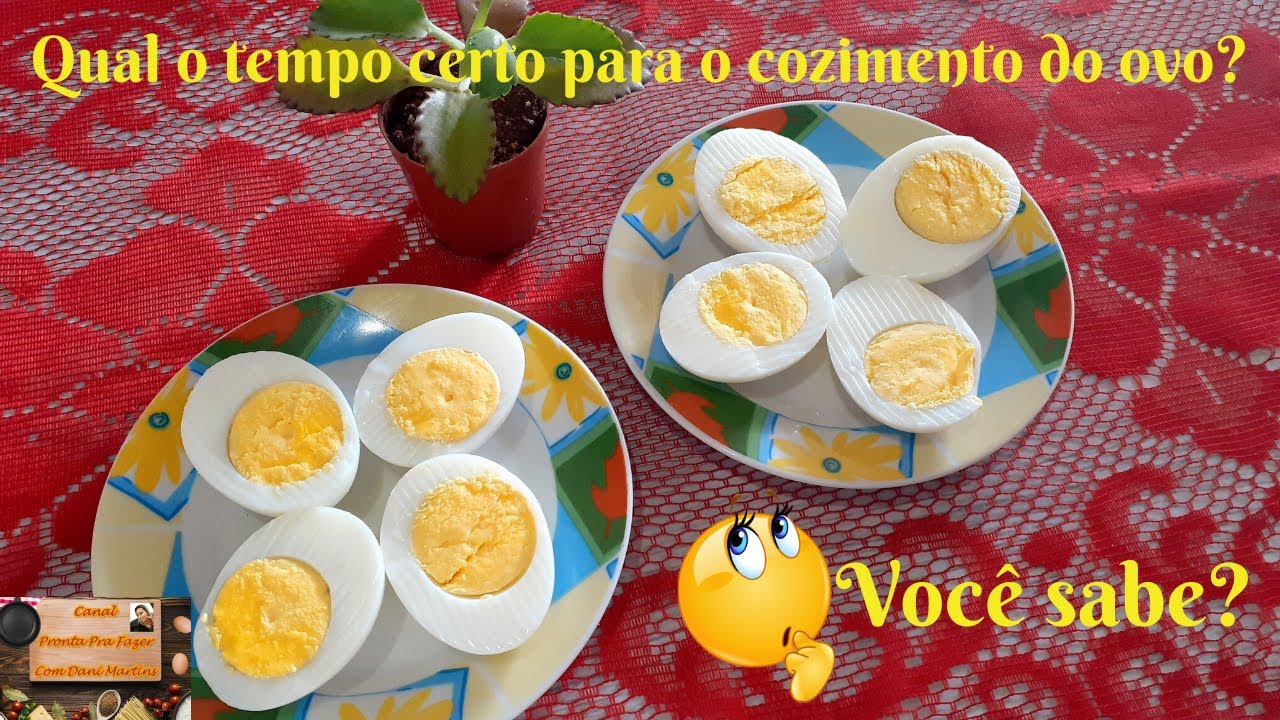Aprenda A Cozinhar Ovos No Tempo Certo / Por Dani Martins #92 - YouTube