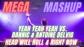 Yeah Yeah Yeah vs. Dannic & Antoine Delvig - Head Will Roll & Right Now (DJ Zzkai Mashup)