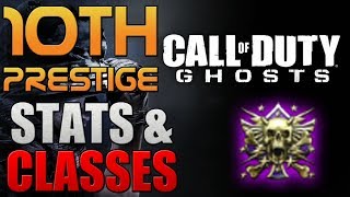 Call of Duty Ghosts - 10th Prestige Stats & Classes