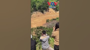 Đưa cảnh khuyển tìm kiếm người mất tích trong vụ sạt lở kinh hoàng ở Đà Nẵng #vovgiaothong #fm91