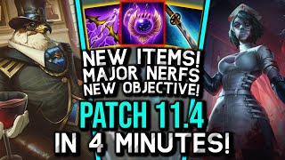 Patch 11.4 In 4 Minutes! - New Items, MAJOR Nerfs, BDK In Conquest & More! screenshot 5