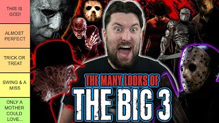 The Many Looks Of The Big 3 Tier List Freddy, Michael & Jason Designs Ranked